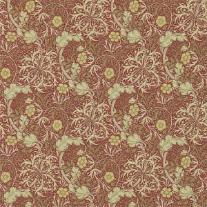 английские бумажные обои красные в комнату с орнаментом английской стиле Morris Archive Wallpaper 3 214712 На фото английские бумажные обои красные в комнату с орнаментом английской стиле Morris Archive Wallpaper 3 214712