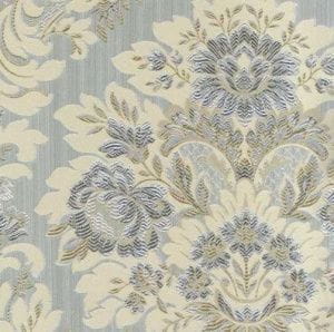 текстильные обои синие в комнату Sangiorgio с орнаментом Charlotte M9206-8001 На фото текстильные обои синие в комнату Sangiorgio с орнаментом Charlotte M9206-8001