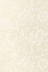 элитные бумажные обои капучино с цветами  Thibaut Shangri-La 839-T-8653 На фото элитные бумажные обои капучино с цветами  Thibaut Shangri-La 839-T-8653