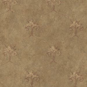 американские недорогие бумажные обои коричневые Chesapeake с орнаментом Artiste ARS26165 На фото американские недорогие бумажные обои коричневые Chesapeake с орнаментом Artiste ARS26165