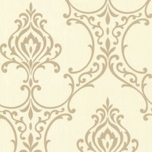 флизелиновые полностью обои коричневые Fine Decor с орнаментом Buckingham 495-69019 На фото флизелиновые полностью обои коричневые Fine Decor с орнаментом Buckingham 495-69019