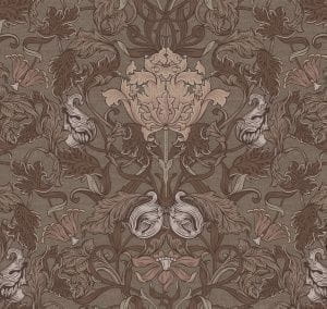 российские элитные обои с цветами  Loymina British Style Garden 11010 На фото российские элитные обои с цветами  Loymina British Style Garden 11010