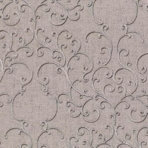 флизелиновые обои капучино Euro Decor с вензелями Мурано 4040-3 На фото флизелиновые обои капучино Euro Decor с вензелями Мурано 4040-3