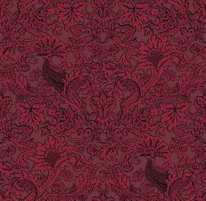 элитные флизелиновые полностью обои красные в комнату Cole Son Mariinsky Damask 108/1004 На фото элитные флизелиновые полностью обои красные в комнату Cole Son Mariinsky Damask 108/1004