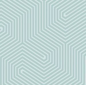 обои голубые Cole Son с геометрией Geometric 93/5015 На фото обои голубые Cole Son с геометрией Geometric 93/5015