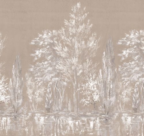 российские флизелиновые полностью обои коричневые Loymina с деревьями Landscape 2 ART13 002 На фото российские флизелиновые полностью обои коричневые Loymina с деревьями Landscape 2 ART13 002