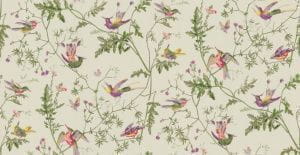 английские премиум бумажные обои зеленые в комнату Cole Son Collection of Flowers 62/1002 На фото английские премиум бумажные обои зеленые в комнату Cole Son Collection of Flowers 62/1002