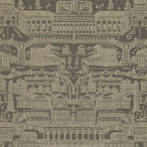 бумажные коричневые Zoffany с картами и городами обои ампир Intaglio ZINW310075 На фото бумажные коричневые Zoffany с картами и городами обои ампир Intaglio ZINW310075