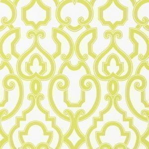 американские бумажные обои желтые Thibaut с орнаментом Artisan 839-T-762 На фото американские бумажные обои желтые Thibaut с орнаментом Artisan 839-T-762