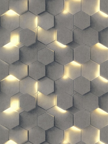 Обои Аспект Гексагон 70669-42
