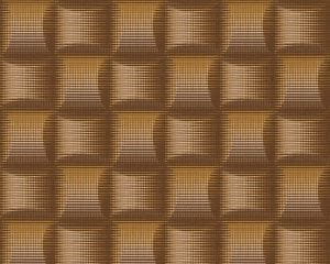 немецкие обои коричневые в комнату 3д эффект стиле хай-тек AS-Creation Move Your Wall 96180-2 На фото немецкие обои коричневые в комнату 3д эффект стиле хай-тек AS-Creation Move Your Wall 96180-2