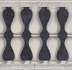 английские флизелиновые полностью обои черные Cole Son Fornasetti 97/3009 На фото английские флизелиновые полностью обои черные Cole Son Fornasetti 97/3009