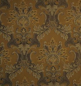 бельгийские текстильные обои коричневые в гостиную Bekaert Textiles с дамаском Villa Borghese Milano Verdure-82 На фото бельгийские текстильные обои коричневые в гостиную Bekaert Textiles с дамаском Villa Borghese Milano Verdure-82