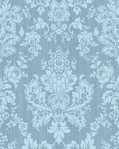 элитные обои голубые с дамаском Cole Son Mariinsky Damask 108/5026 На фото элитные обои голубые с дамаском Cole Son Mariinsky Damask 108/5026