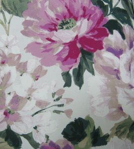дорогие обои с полосой акварель Vilber Fresh Flowers.jcd F45.0012.A08 LUMI A-08 На фото дорогие обои с полосой акварель Vilber Fresh Flowers.jcd F45.0012.A08 LUMI A-08