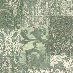 немецкие недорогие виниловые обои зеленые в комнату с орнаментом AS-Creation Luxury Classics 34374-1 На фото немецкие недорогие виниловые обои зеленые в комнату с орнаментом AS-Creation Luxury Classics 34374-1