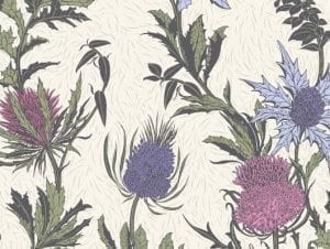 флизелиновые полностью обои желтые Cole Son с цветами  Botanical Botanica 115/14044 На фото флизелиновые полностью обои желтые Cole Son с цветами  Botanical Botanica 115/14044