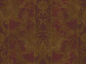 американские дорогие бумажные обои красные York с дамаском Gold Leaf GL4727 На фото американские дорогие бумажные обои красные York с дамаском Gold Leaf GL4727