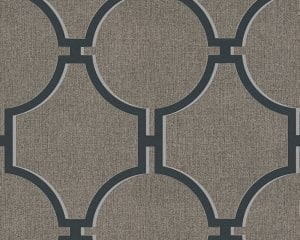 немецкие обои коричневые AS-Creation с геометрией Elegance 36149-5 На фото немецкие обои коричневые AS-Creation с геометрией Elegance 36149-5