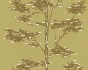 немецкие обои желтые AS-Creation с деревьями Little Forest 30057-1 На фото немецкие обои желтые AS-Creation с деревьями Little Forest 30057-1
