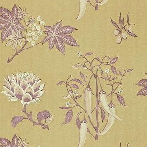 премиум бумажные обои в комнату с цветами  Zoffany Trade Routes ZTRA03004 На фото премиум бумажные обои в комнату с цветами  Zoffany Trade Routes ZTRA03004
