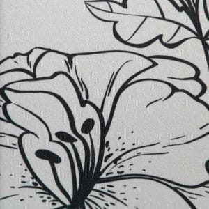американские текстильные обои в комнату KT-Exclusive с полосой Rosenthal KT80071 На фото американские текстильные обои в комнату KT-Exclusive с полосой Rosenthal KT80071