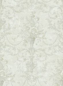 премиум обои серые с цветами  в классическом стиле KT-Exclusive Champagne Florals MF11408 На фото премиум обои серые с цветами  в классическом стиле KT-Exclusive Champagne Florals MF11408