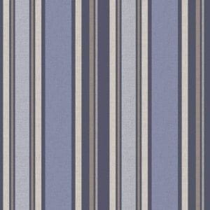 флизелиновые полностью обои синие в комнату Decoprint с полосой Paradisio PA-16877 На фото флизелиновые полностью обои синие в комнату Decoprint с полосой Paradisio PA-16877