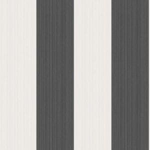 английские элитные обои черные с полосой Cole Son Marquee Stripes 110/4025 На фото английские элитные обои черные с полосой Cole Son Marquee Stripes 110/4025