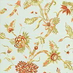 ткань обои голубые Thibaut Sweet Life 839-F-96139 На фото ткань обои голубые Thibaut Sweet Life 839-F-96139