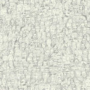 испанские флизелиновые полностью обои серые в комнату Tres Tintas Selvas de Mariscal 1995-2 9 На фото испанские флизелиновые полностью обои серые в комнату Tres Tintas Selvas de Mariscal 1995-2 9