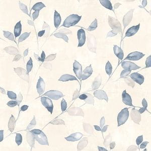 бельгийские флизелиновые полностью обои голубые с деревьями Decoprint Arcadia AC-18553 На фото бельгийские флизелиновые полностью обои голубые с деревьями Decoprint Arcadia AC-18553