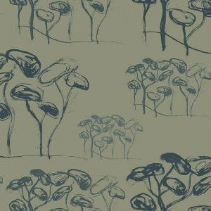 испанские премиум обои зеленые Tres Tintas Selvas de Mariscal 1996-5 9 На фото испанские премиум обои зеленые Tres Tintas Selvas de Mariscal 1996-5 9