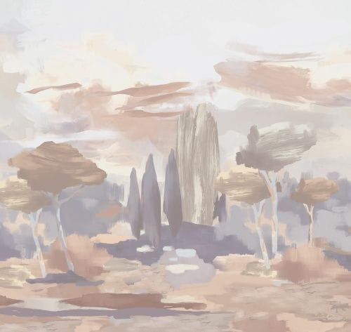 российские флизелиновые полностью обои коричневые Loymina с деревьями Landscape 2 ART15 002 На фото российские флизелиновые полностью обои коричневые Loymina с деревьями Landscape 2 ART15 002