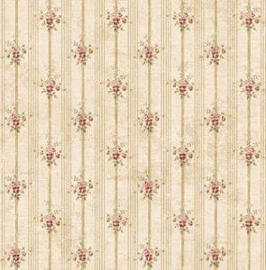 американские бумажные обои красные в коридор с полосой стиле кантри KT-Exclusive Antique Chic AC41111 На фото американские бумажные обои красные в коридор с полосой стиле кантри KT-Exclusive Antique Chic AC41111
