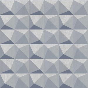 бельгийские недорогие обои синие в гостиную Decoprint с геометрией Urban Concrete UC21332 На фото бельгийские недорогие обои синие в гостиную Decoprint с геометрией Urban Concrete UC21332