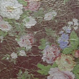 элитные текстильные обои венге Zuber с цветами  Roses Anciennes ROSES_ANCIENNES_P__14 На фото элитные текстильные обои венге Zuber с цветами  Roses Anciennes ROSES_ANCIENNES_P__14