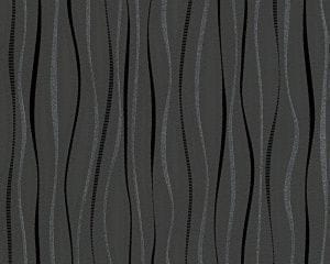 дешевые обои черные в комнату с полосой AS-Creation San Francisco 95879-2 На фото дешевые обои черные в комнату с полосой AS-Creation San Francisco 95879-2