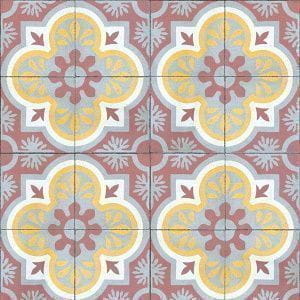 немецкие элитные обои KT-Exclusive с орнаментом Tiles & More 3000018 На фото немецкие элитные обои KT-Exclusive с орнаментом Tiles & More 3000018