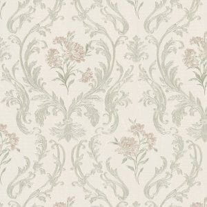 немецкие виниловые обои капучино в гостиную Marburg с цветами  Home Classic 30703 На фото немецкие виниловые обои капучино в гостиную Marburg с цветами  Home Classic 30703