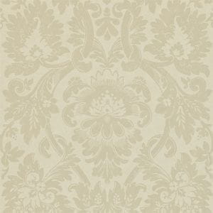 английские элитные бумажные обои капучино в классическом стиле Zoffany Classic Damasks CDW04013 На фото английские элитные бумажные обои капучино в классическом стиле Zoffany Classic Damasks CDW04013