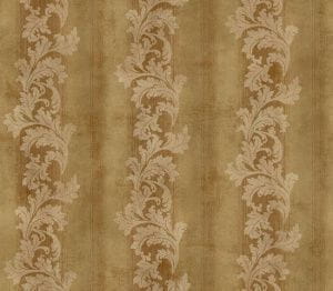 американские дорогие бумажные обои коричневые в комнату с полосой York Gold Leaf GF0814 На фото американские дорогие бумажные обои коричневые в комнату с полосой York Gold Leaf GF0814