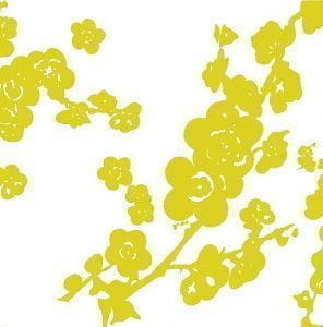 испанские бумажные обои желтые арт-деко Tres Tintas Hit 1966-7 На фото испанские бумажные обои желтые арт-деко Tres Tintas Hit 1966-7
