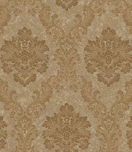 итальянские флизелиновые обои коричневые Decoro Pareti с дамаском Classico AD1705 На фото итальянские флизелиновые обои коричневые Decoro Pareti с дамаском Classico AD1705