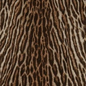 итальянские бархатные (флоковые) обои коричневые Portofino Animalier 255058 На фото итальянские бархатные (флоковые) обои коричневые Portofino Animalier 255058