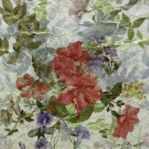 французские текстильные обои серые Zuber Roses Anciennes ROSES_ANCIENNES_P__04 На фото французские текстильные обои серые Zuber Roses Anciennes ROSES_ANCIENNES_P__04