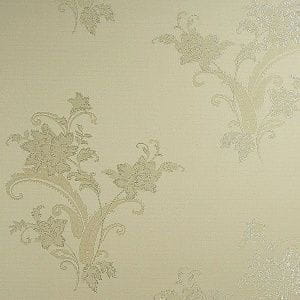 итальянские текстильные обои светло-зеленые Epoca Wallcoverings с цветами  в классическом стиле Raffaello KTE02007 На фото итальянские текстильные обои светло-зеленые Epoca Wallcoverings с цветами  в классическом стиле Raffaello KTE02007