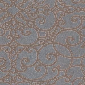 дешевые обои синие Marburg Light Story Glamour 56815 На фото дешевые обои синие Marburg Light Story Glamour 56815