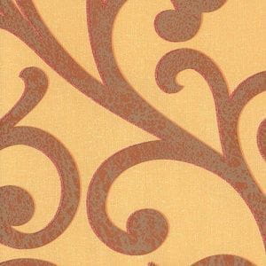 немецкие недорогие виниловые обои коричневые Marburg Ornamental Home 55249 На фото немецкие недорогие виниловые обои коричневые Marburg Ornamental Home 55249