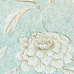 премиум обои голубые в комнату Lewis&Wood Wide Width Wallpapers Jasperpeony-Balticblue-Wp На фото премиум обои голубые в комнату Lewis&Wood Wide Width Wallpapers Jasperpeony-Balticblue-Wp